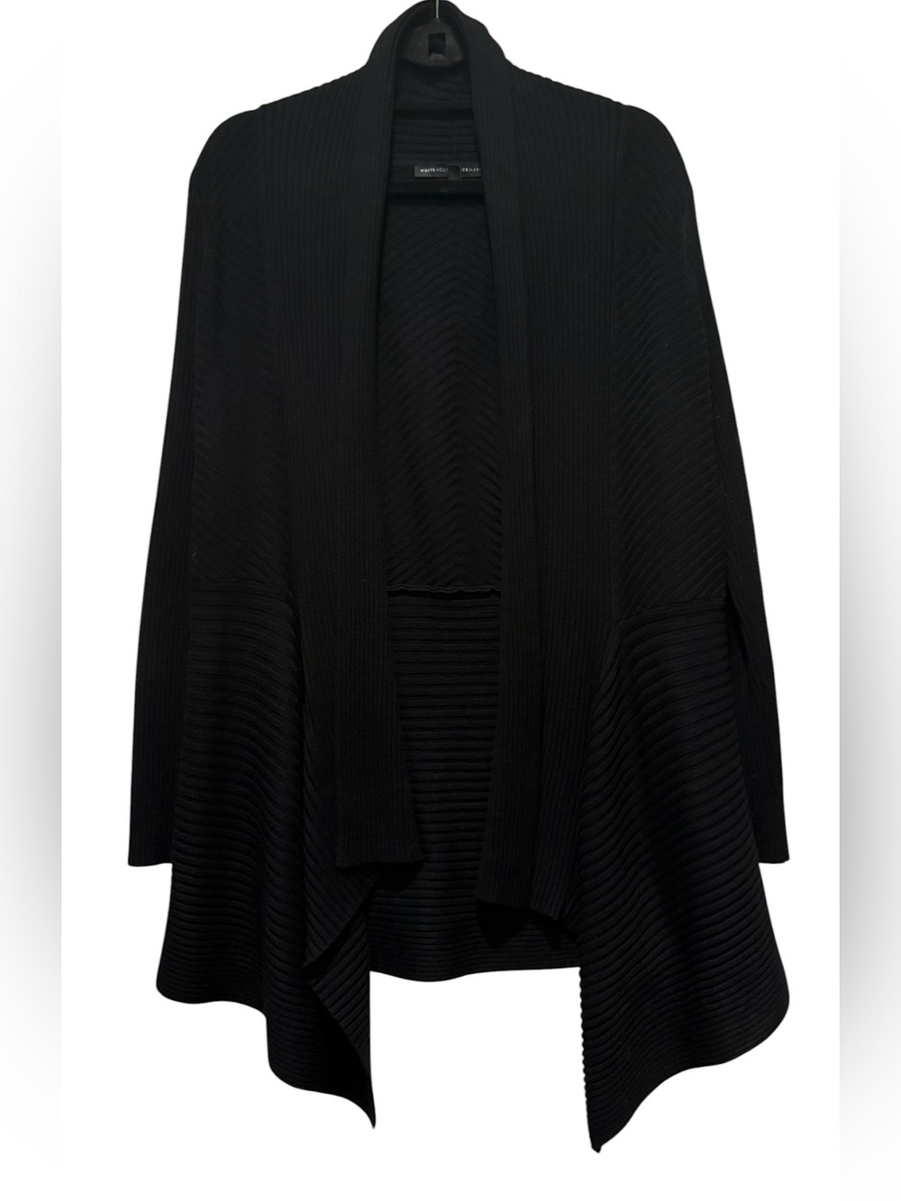 White House Black Market - Women's Cardigan. Sweater. Black. Size Large